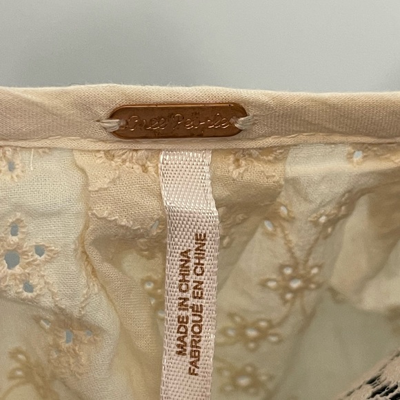 Free People NWT Blouse size M - Picture 5 of 7